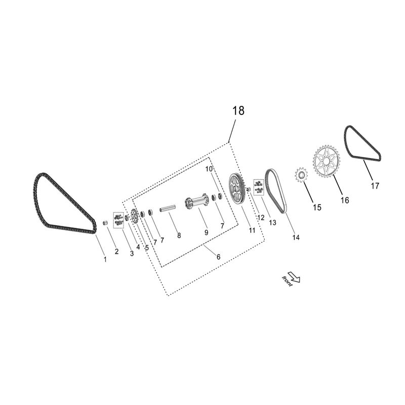 SUR-RON Light Bee 17 - Antriebssystem