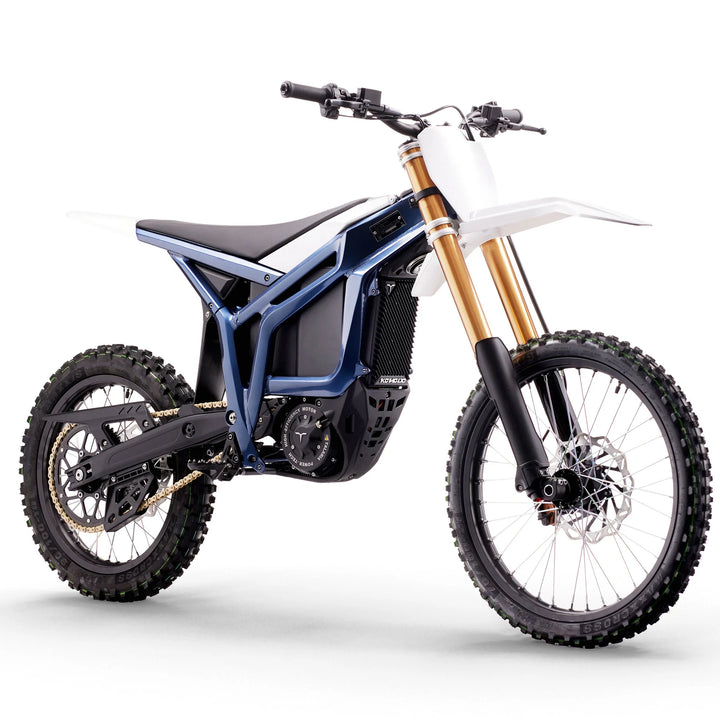 Talaria Komodo Offroad blau Elektro Offroad Bike Seitenansicht