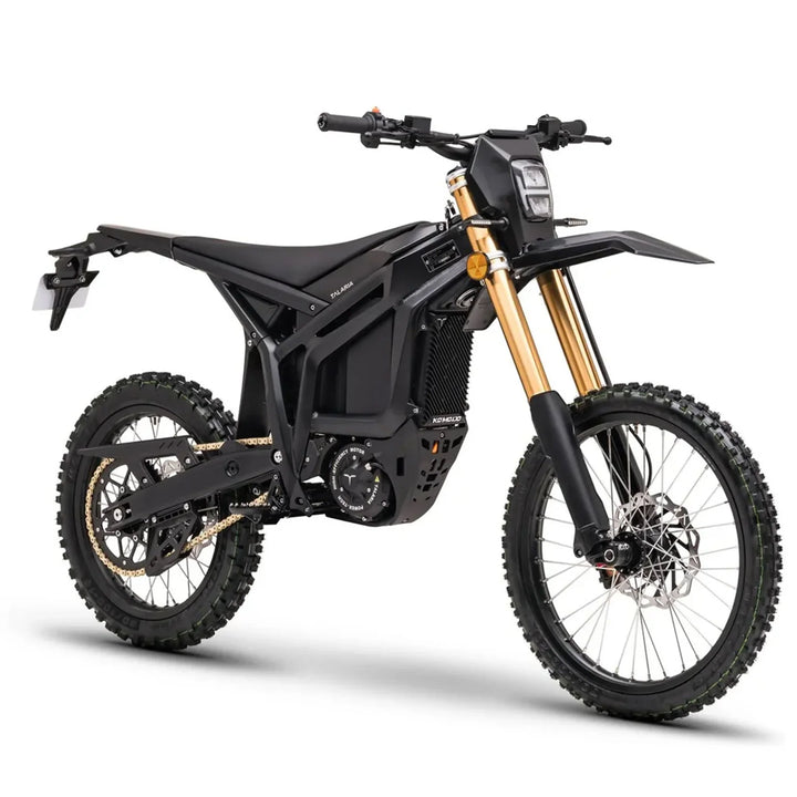 Talaria Komodo L3e schwarz Elektro Offroad Bike Seitenansicht