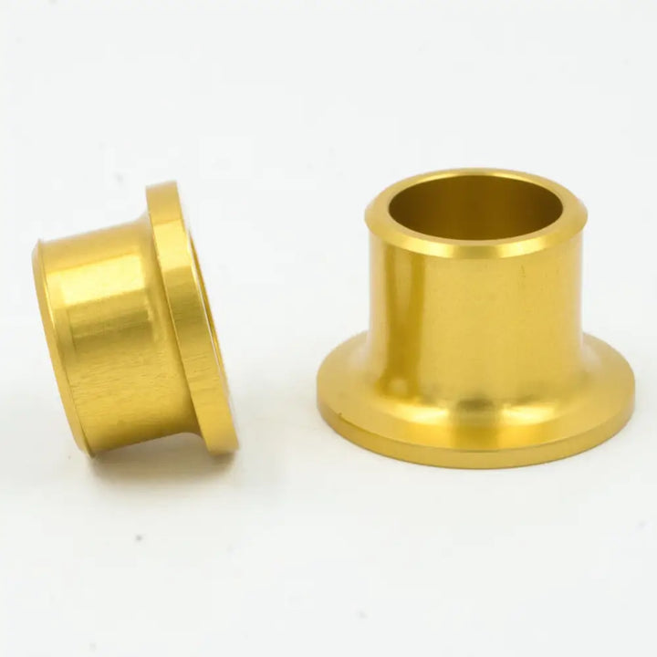 Aluminium Buchsen Für Hinterrad Eloxiert Gold
