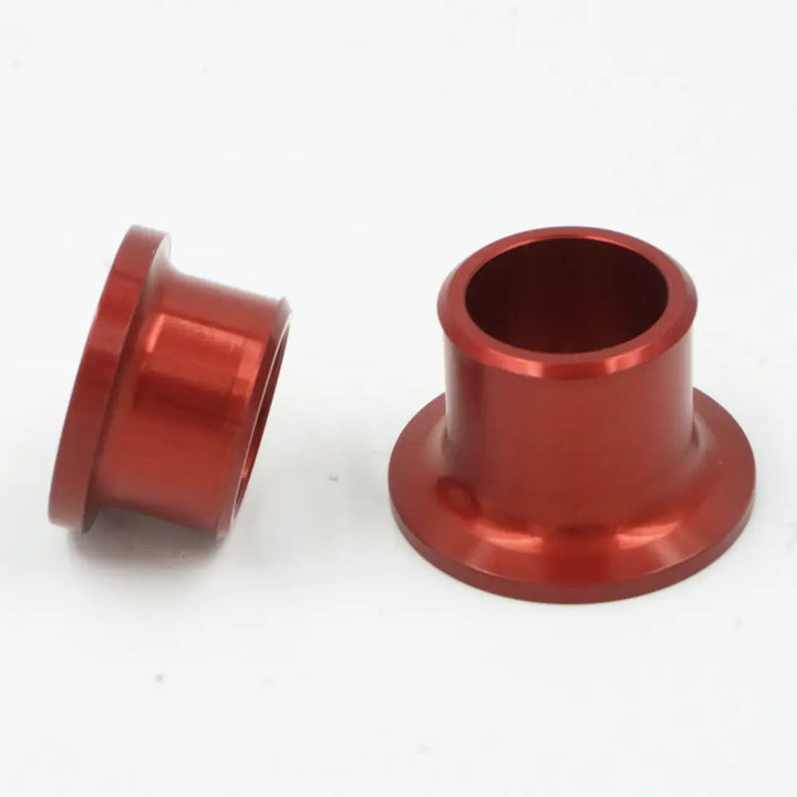 Aluminium Buchsen Für Hinterrad Eloxiert Red