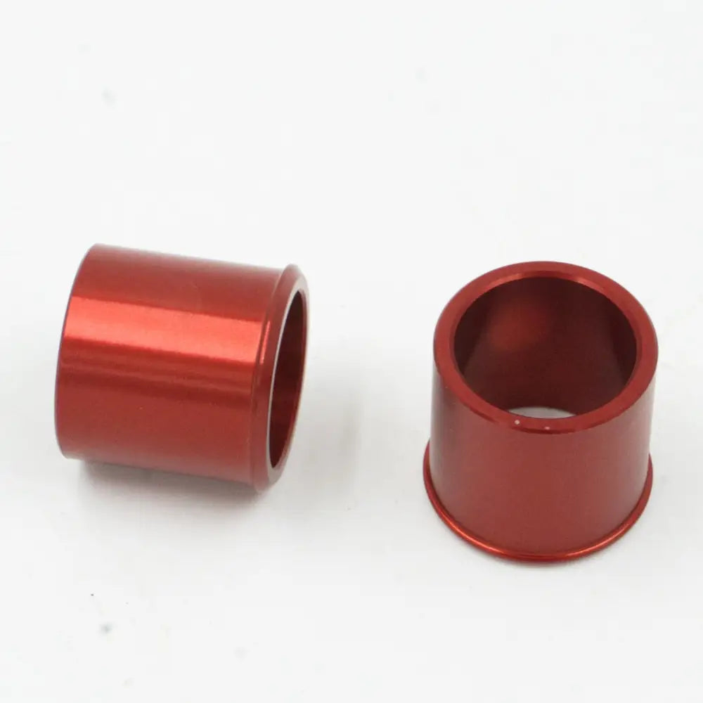 Aluminium Buchsen Für Vorderrad Eloxiert Red