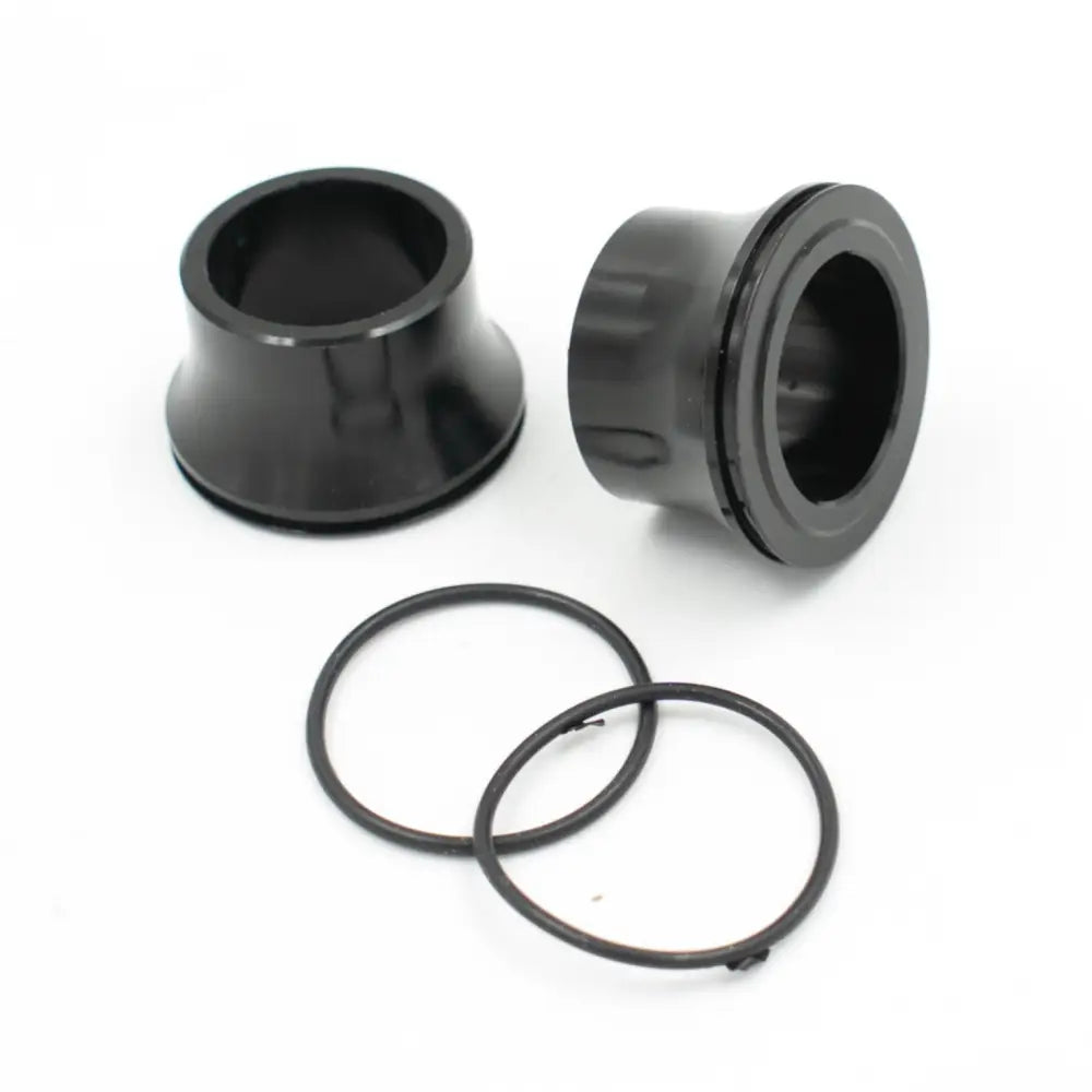 Aluminium Buchsensatz Für Vorderrad Eloxiert Black