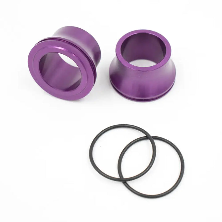 Aluminium Buchsensatz Für Vorderrad Eloxiert Purple