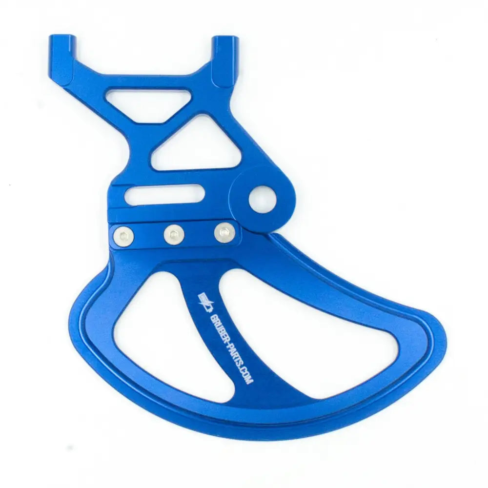 Aluminium Finne / Bremssscheibenschutz Hinten Blue