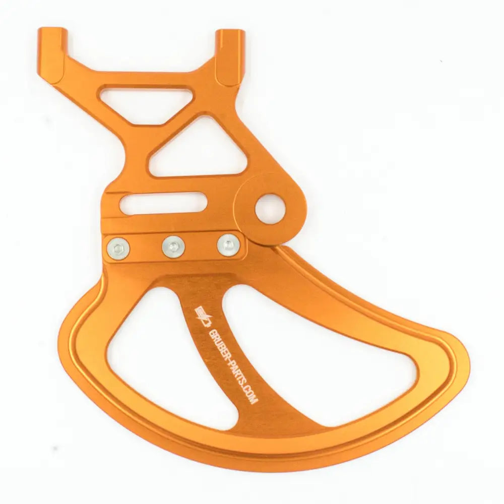 Aluminium Finne / Bremssscheibenschutz Hinten Orange