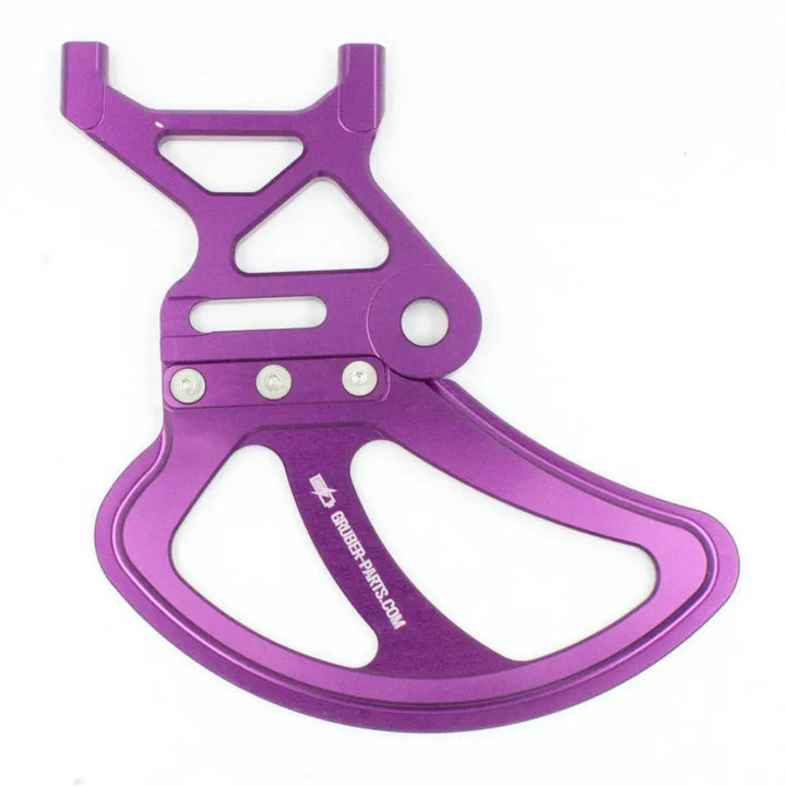 Aluminium Finne / Bremssscheibenschutz Hinten Purple