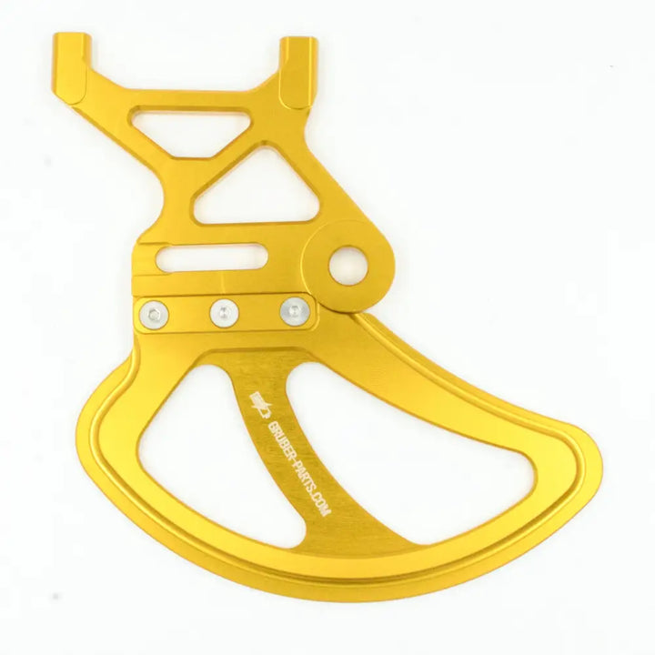 Aluminium Finne / Bremssscheibenschutz Hinten Yellow