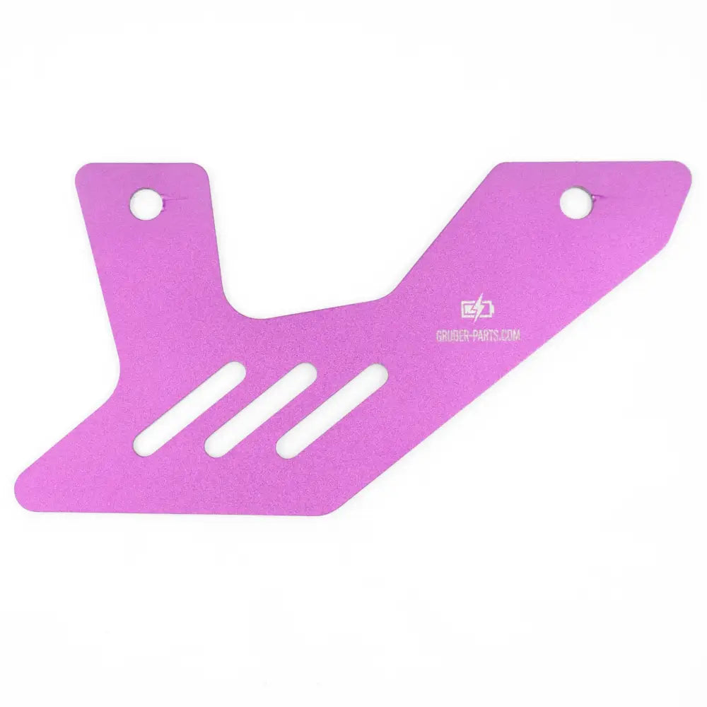Aluminium Kettenfinne Eloxiert Purple
