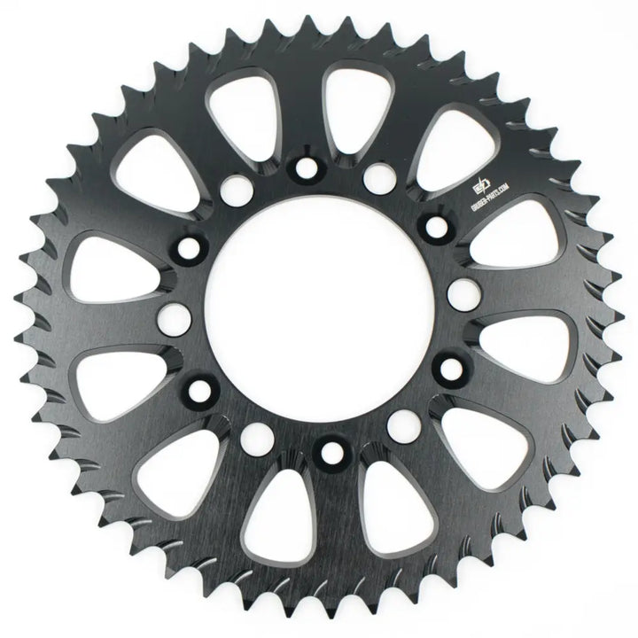 Aluminium Kettenrad Eloxiert T46 Black