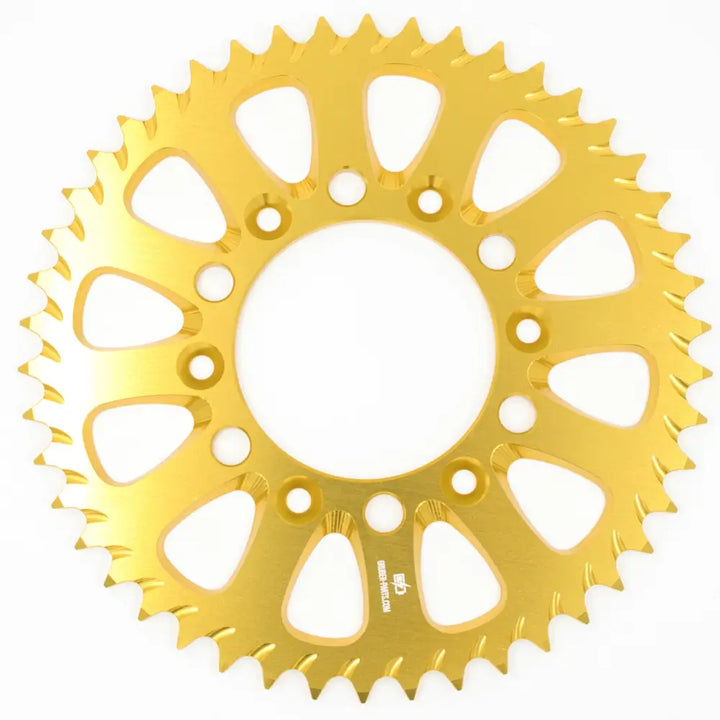 Aluminium Kettenrad Eloxiert T46 Gold