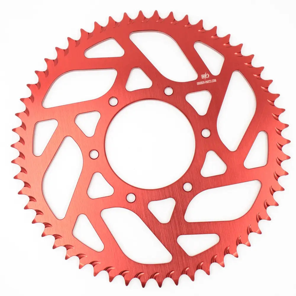 Aluminium Kettenrad Eloxiert T50 Red