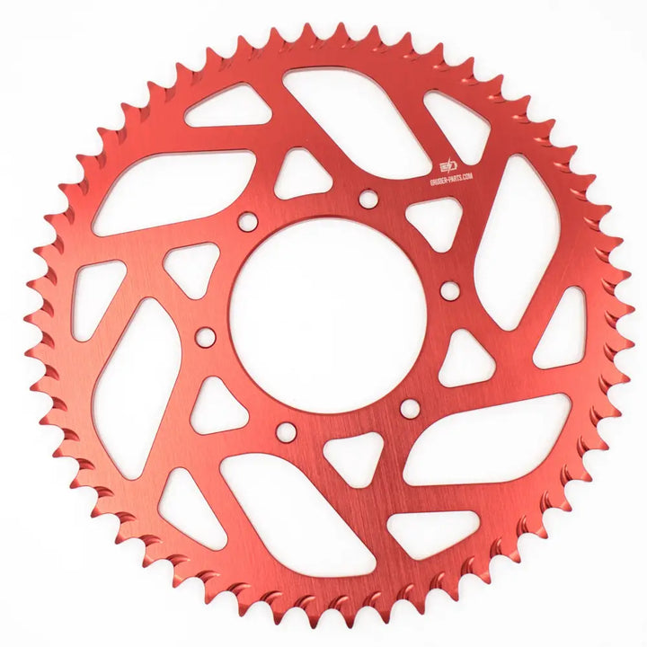Aluminium Kettenrad Eloxiert T50 Red