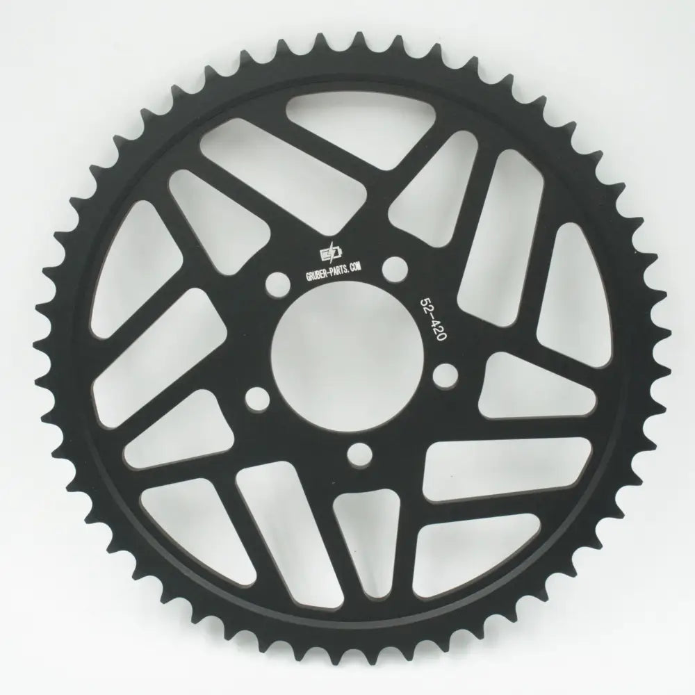 Aluminium Kettenrad Eloxiert T52 Black