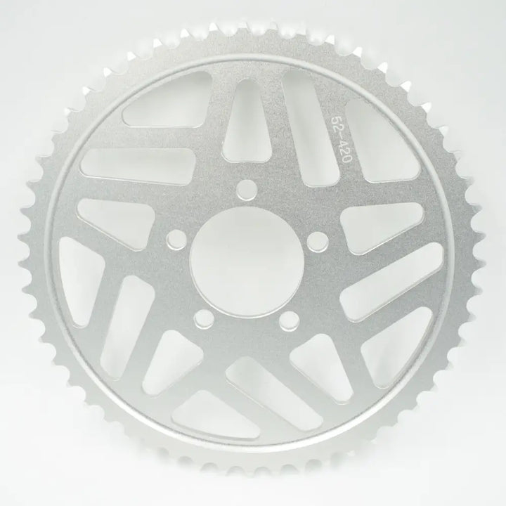 Aluminium Kettenrad Eloxiert T52 Silver