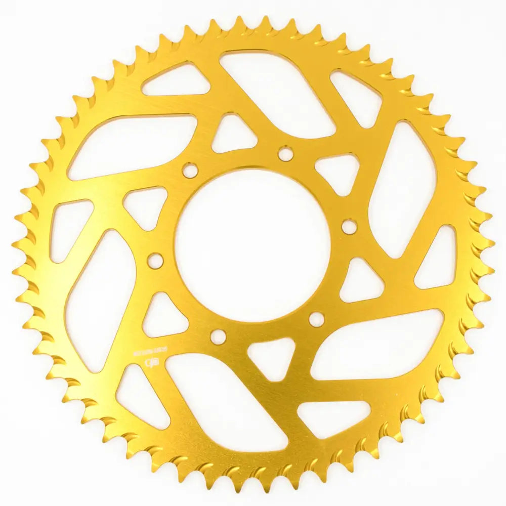 Aluminium Kettenrad Eloxiert T54 Gold