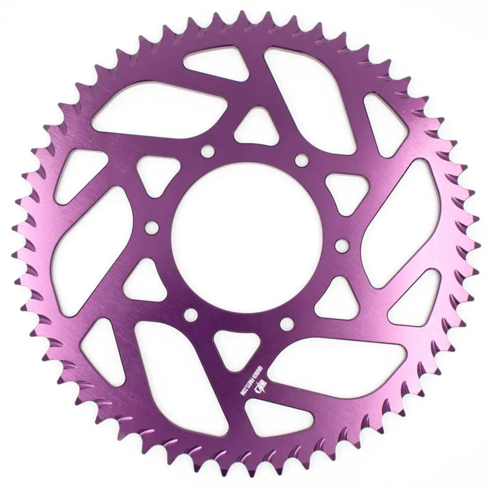Aluminium Kettenrad Eloxiert T54 Purple
