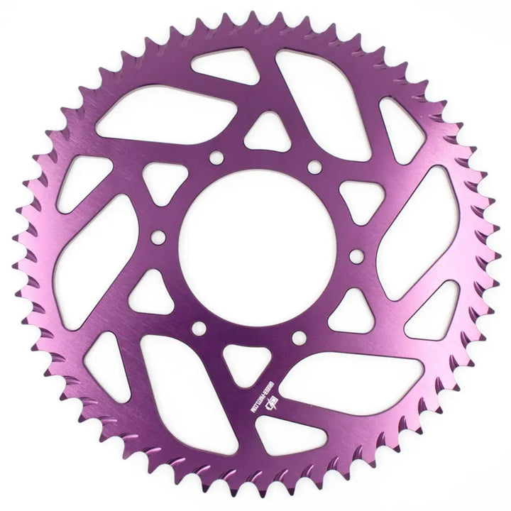 Aluminium Kettenrad Eloxiert T54 Purple