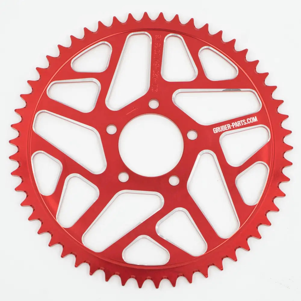 Aluminium Kettenrad Eloxiert T54 Red