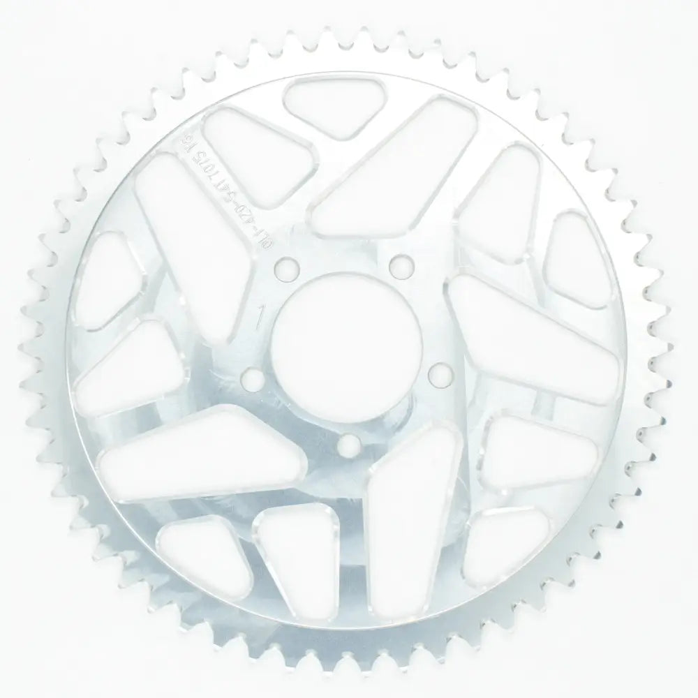Aluminium Kettenrad Eloxiert T54 Silver