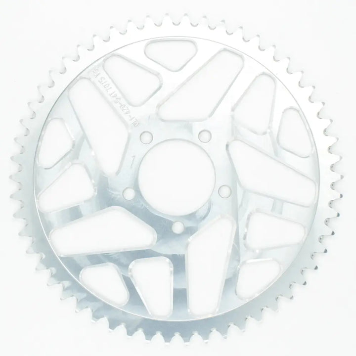 Aluminium Kettenrad Eloxiert T54 Silver