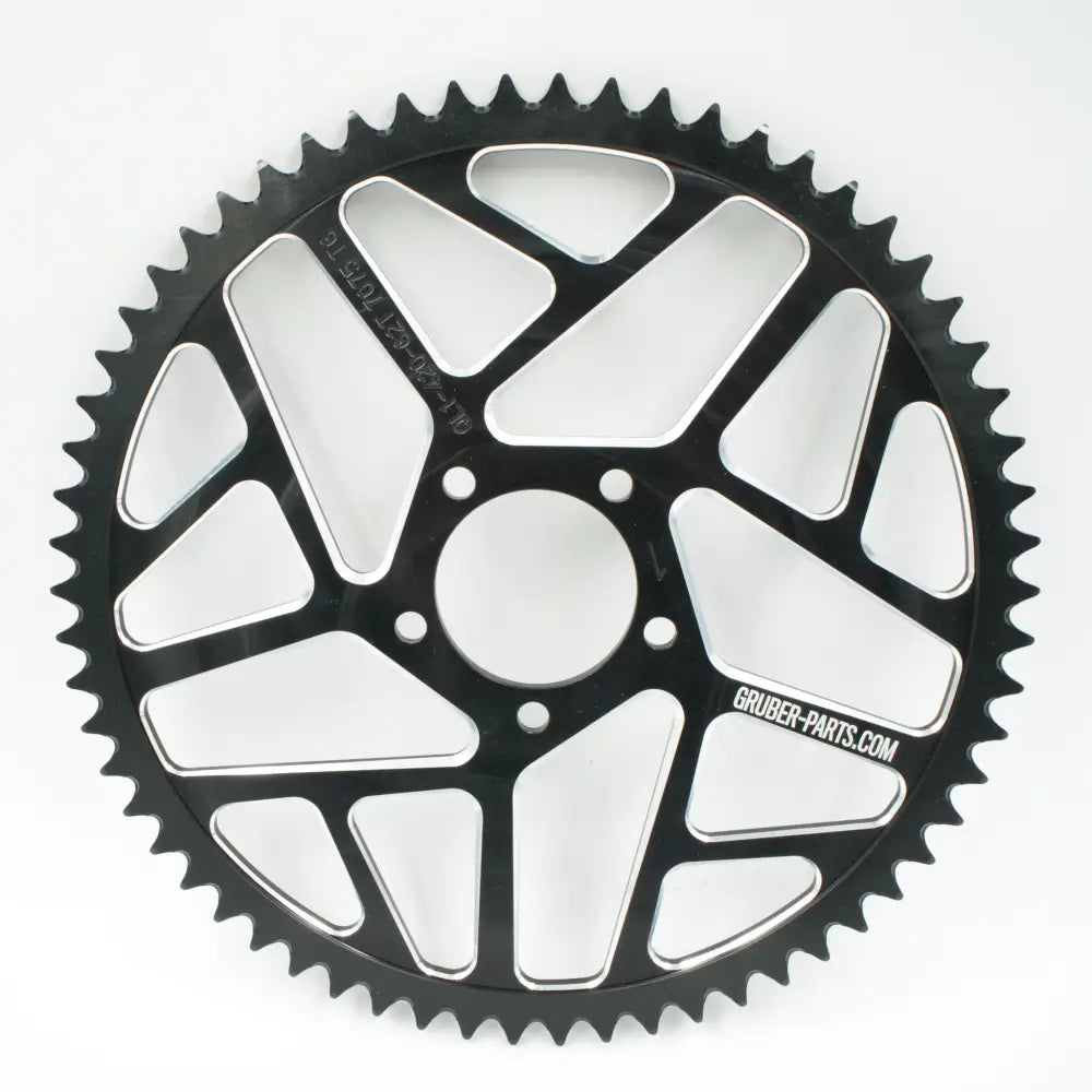 Aluminium Kettenrad Eloxiert T62 Black