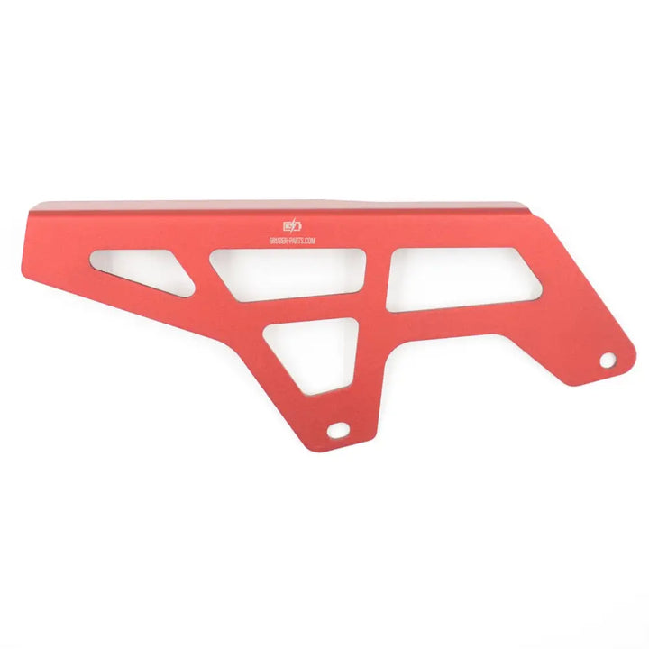 Aluminium Kettenschutz Eloxiert Red