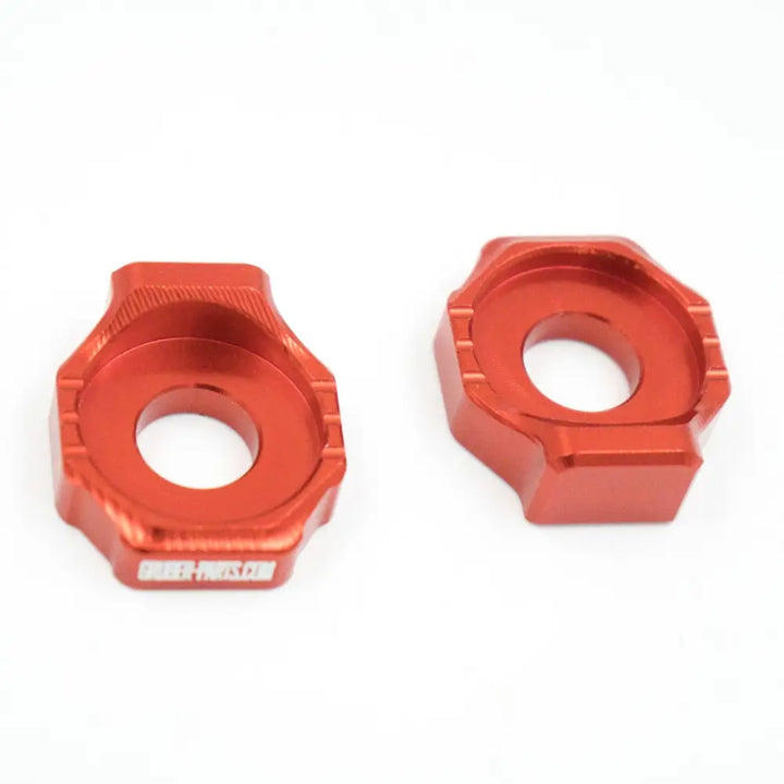 Aluminium Kettenspannerset Red