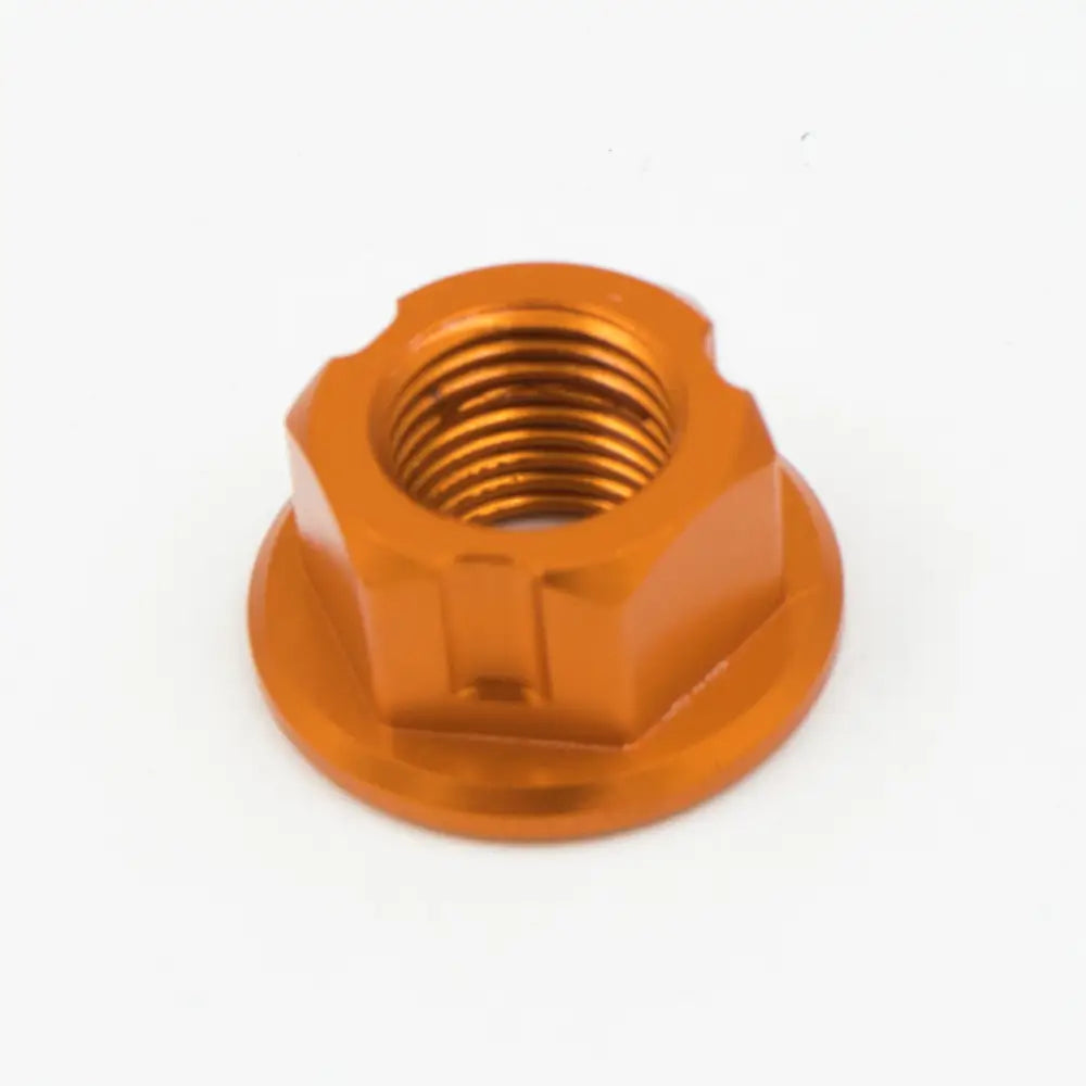 Aluminium Mutter Für Radachse Hinten Orange