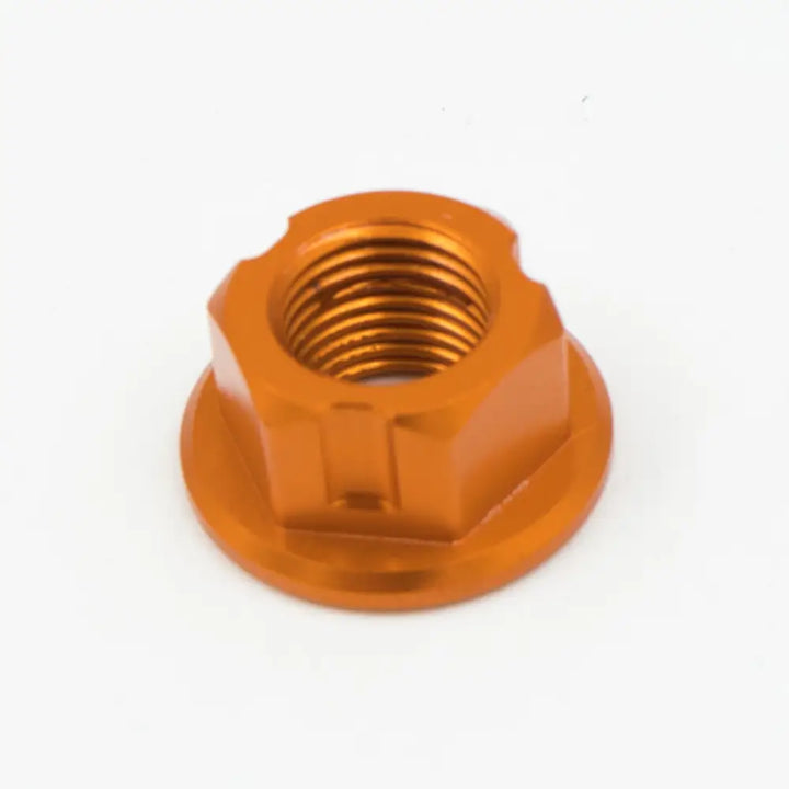 Aluminium Mutter Für Radachse Hinten Orange