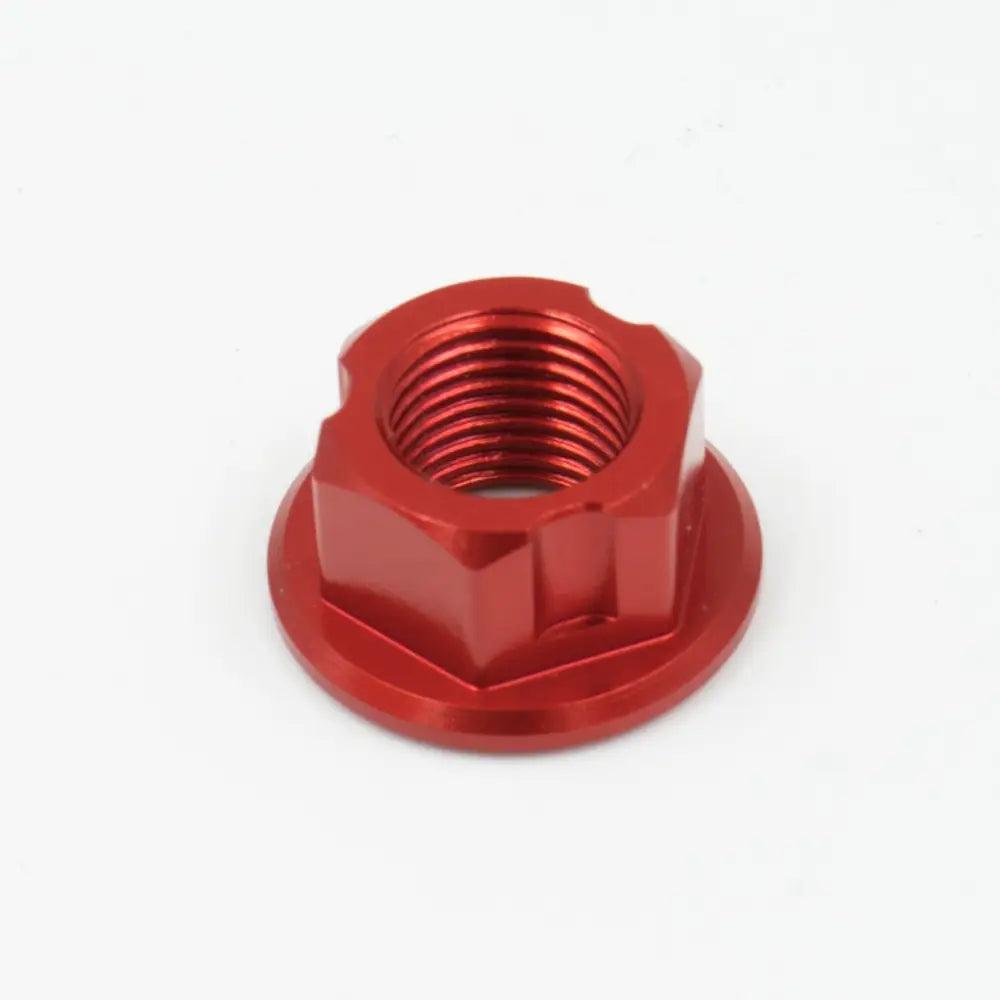 Aluminium Mutter Für Radachse Hinten Red