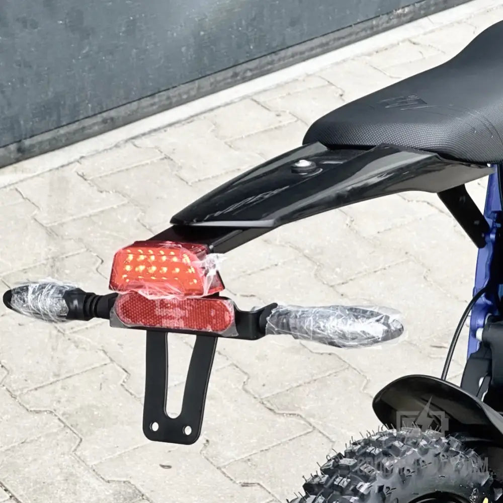 Enduro Heck - Kennzeichenhalter Street Mit Langem Schutzblech