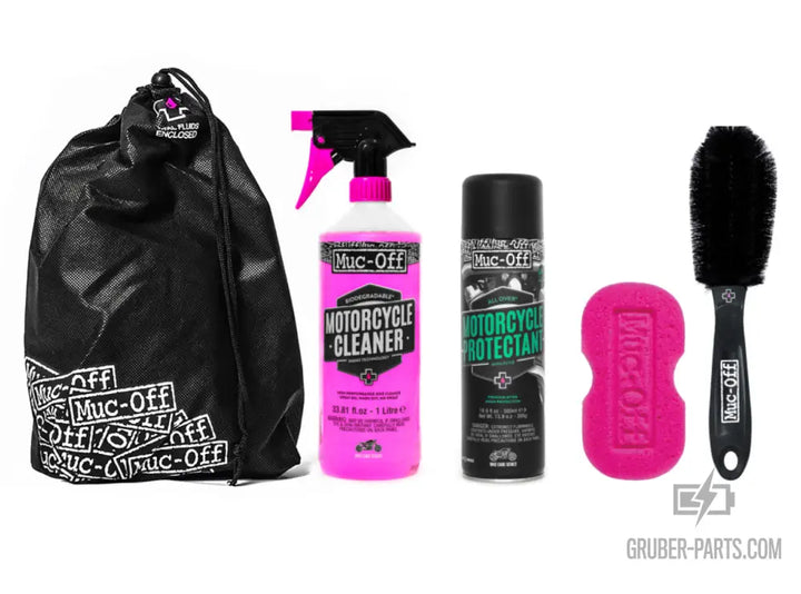 Muc Off Essentials Motorrad Kit
