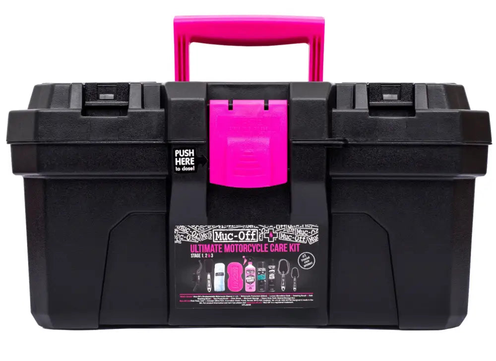 Muc Off Ultimative Motorrad Reinigungs Kit (Tool Box)