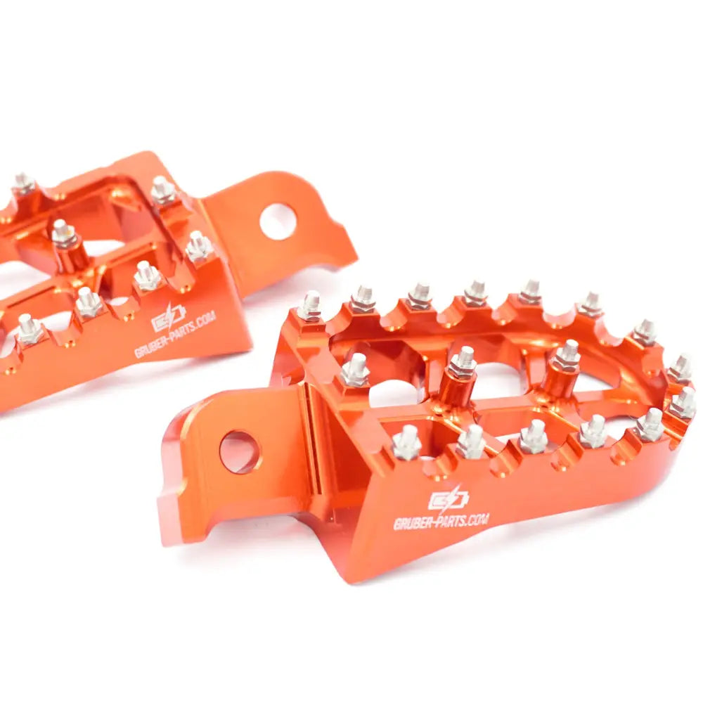 Mx Fussrasten Aluminium Eloxiert Red