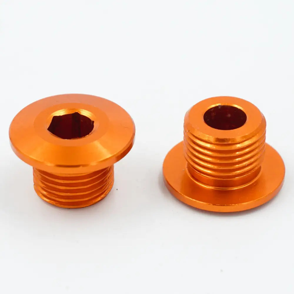 Schraube Für Steckachse Aluminium Eloxiert Orange
