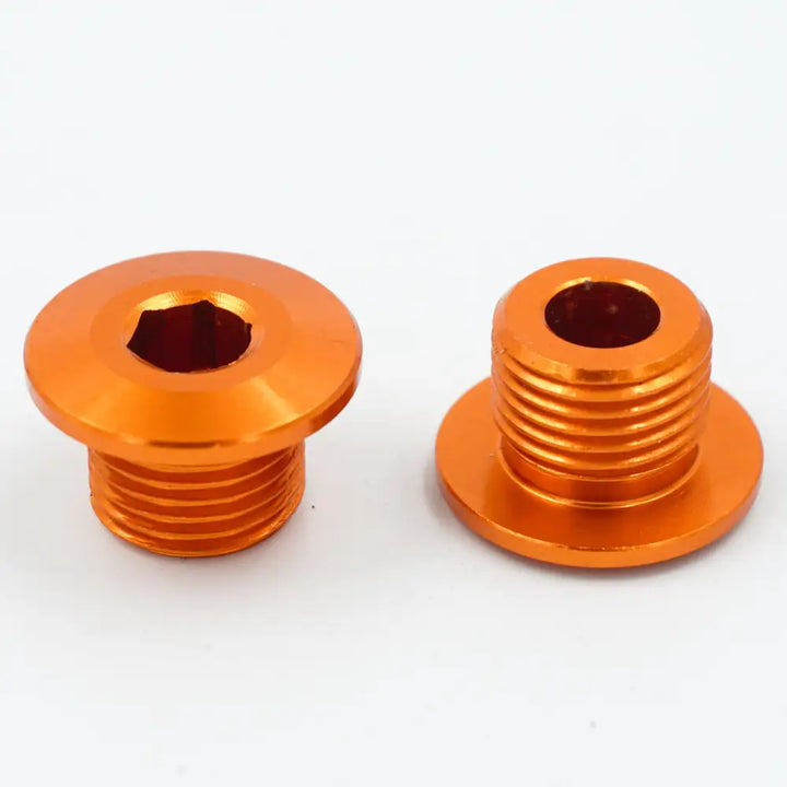 Schraube Für Steckachse Aluminium Eloxiert Orange