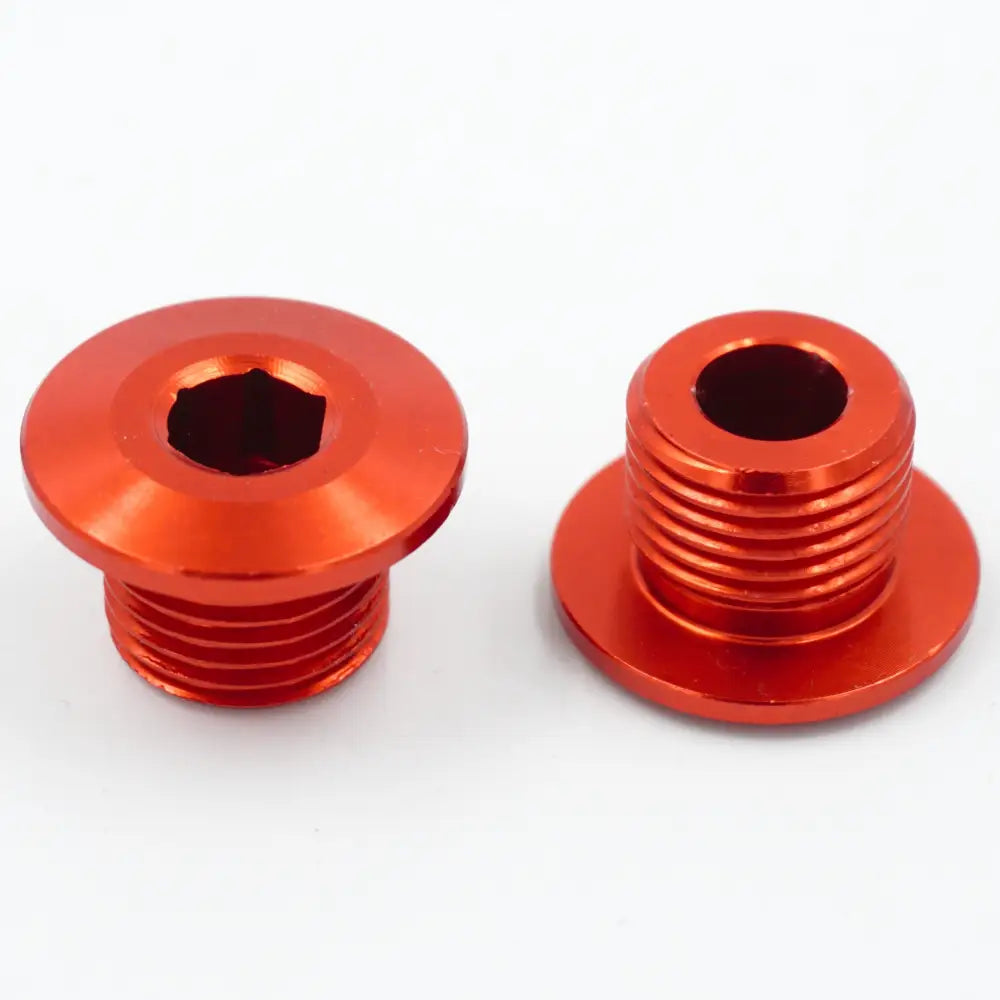 Schraube Für Steckachse Aluminium Eloxiert Red