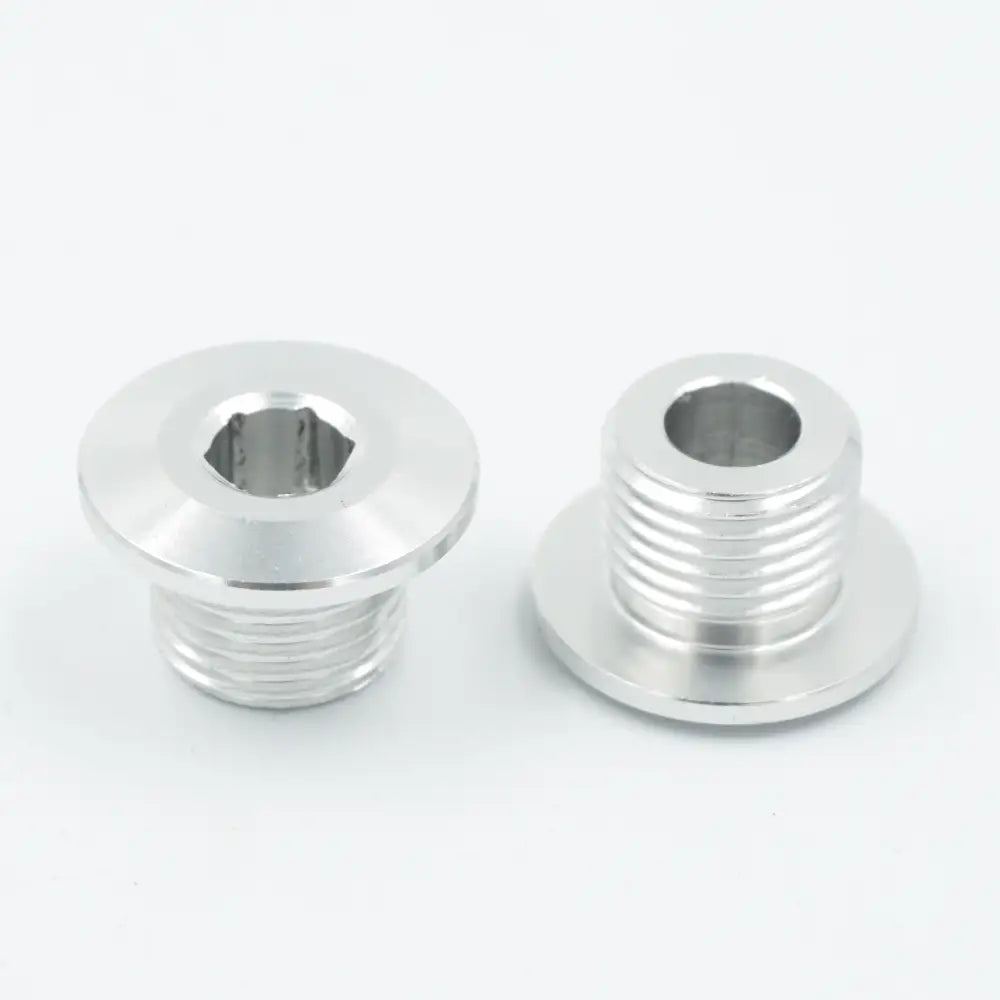 Schraube Für Steckachse Aluminium Eloxiert Silver